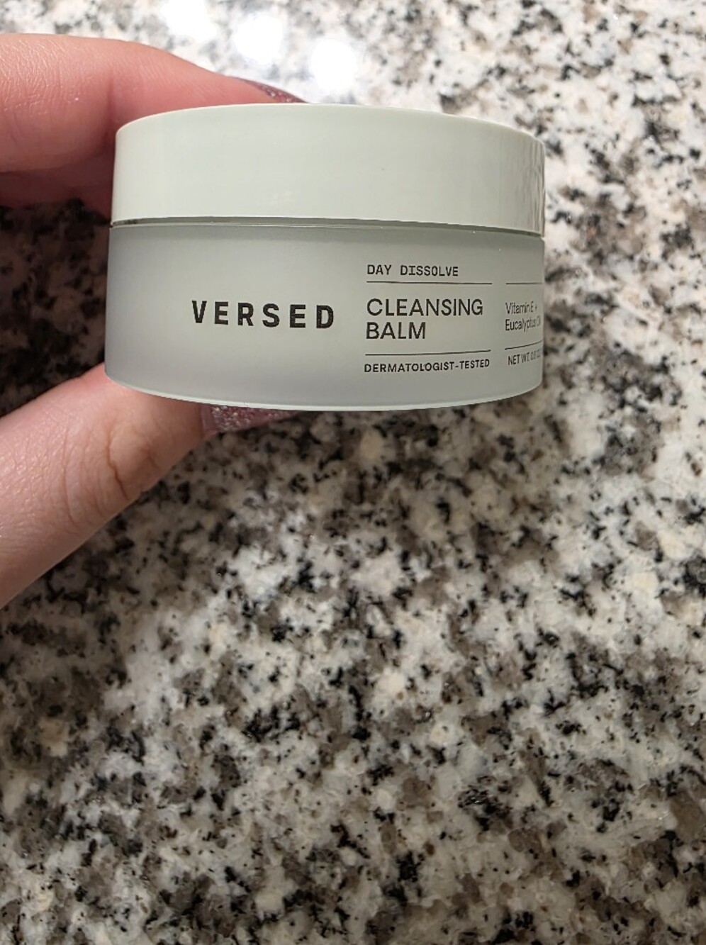 Versed Cleansing Balm - Pale Sage Green Jar